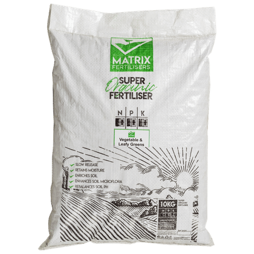 MATRIX SUPER ORGANIC VEGETABLE & LEAFY GREENS NPK 10-2-2 10kg FERTILIZER