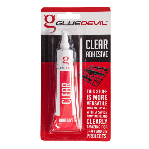 GLUEDEVIL 25ml CLEAR ADHESIVE