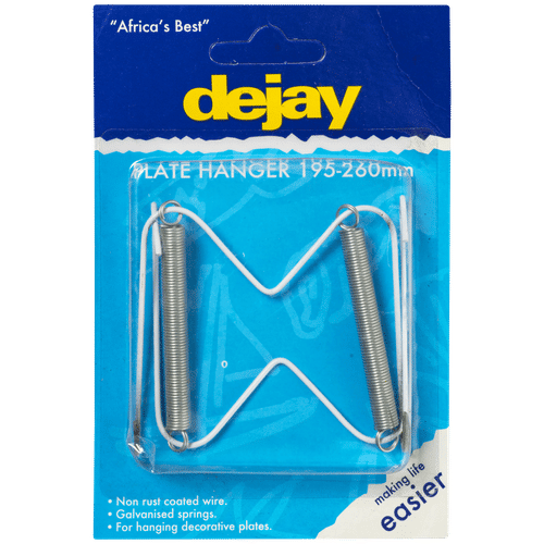 DEJAY ADJUSTABLE PLATE HANGER 