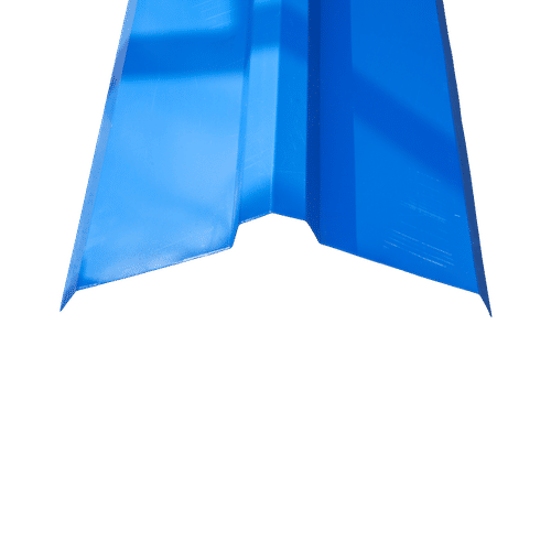 PRE-PAINTED SKY BLUE 0.4mm x 2.4m ROLL TOP RIDGE