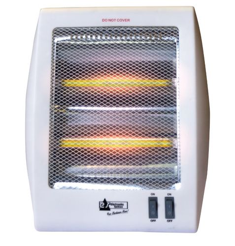 ELECTROSALES 2BAR 800w HALOGEN HEATER