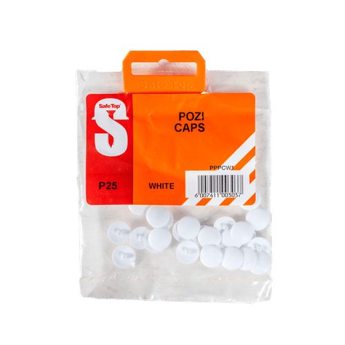 SAFETOP WHITE POZI CAPS