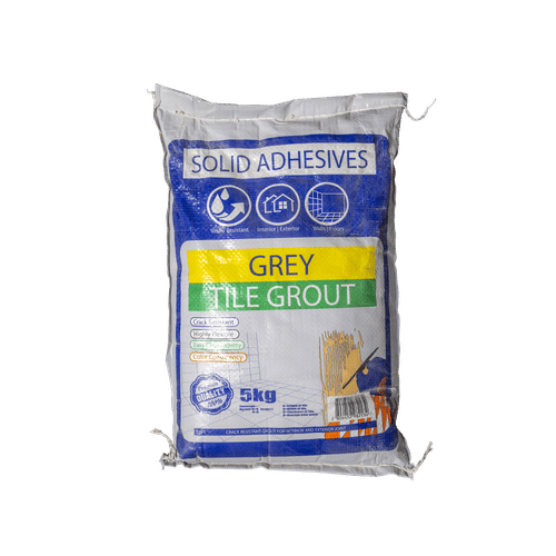 SOLID GREY 5kg TILE GROUT