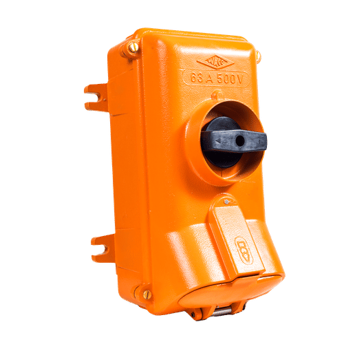 WACO WALL MOUNTED DIN SWITCH 63a SOCKET OUTLET