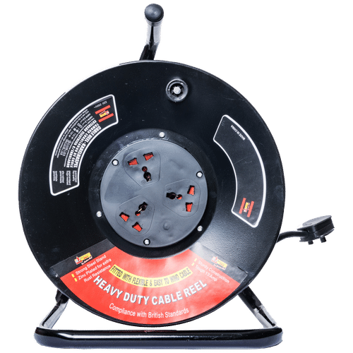 ELECTROSALES 2.5mmx50m 13Amp HEAVY DUTY CABLE REEL