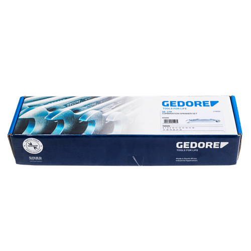 GEDORE 1B 6-22mm COMBINATION SPANNER SET