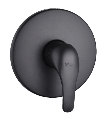 COBRA ZAMBEZI MATT BLACK CONCEALED BATH/SHOWER MIXER