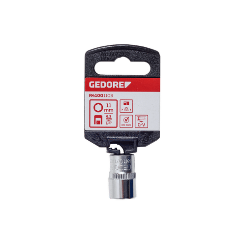 GEDORE RED ¼" DRIVE 11mm HEX SOCKET