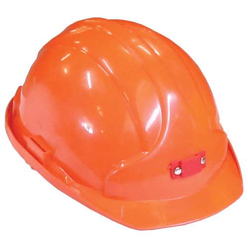 6 POINT ORANGE MINERS SAFETY HARD HAT