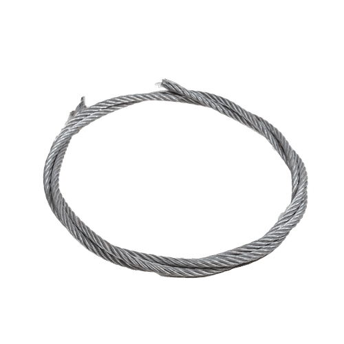 7x7 PVC 3-5mm GALVANISED WIRE ROPE