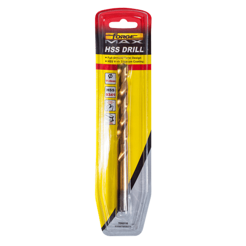 FORGE TITANIUM 11mm HSS DRILL BIT