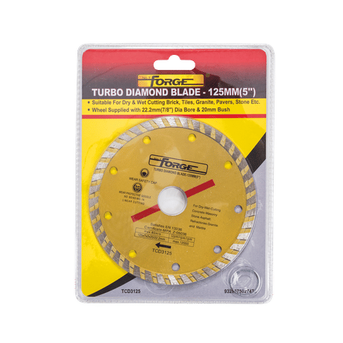FORGE TURBO 125mm DIAMOND BLADE 