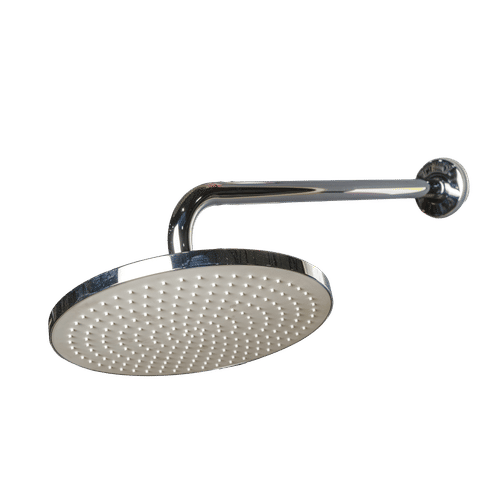 D230 CHROME HEAD SHOWER + 410mm SHOWER ARM  