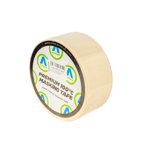 48mm x 40m HIGH TEMPERATURE WHITE 100°C MASKING TAPE