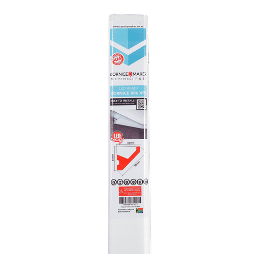 CORNICE MAKER LED READY 2x2m 006:60x60mm LENGTHS CORNICE