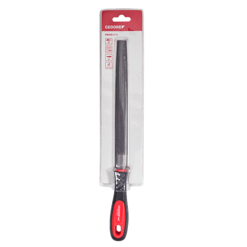 GEDORE RED 2C HANDLE CUT 2 310mm HALF ROUND FILE 