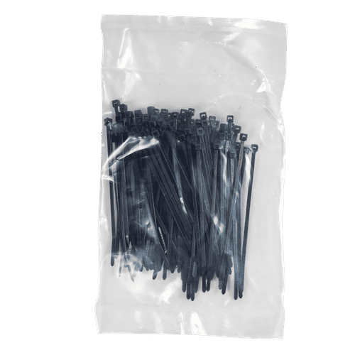 HELLERMANN TYTON INSULOK BLACK 101.6x2.5mm CABLE TIES