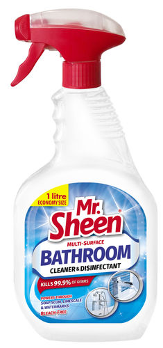 MR SHEEN 1Lt BATHROOM CLEANER & DISINFECTANT