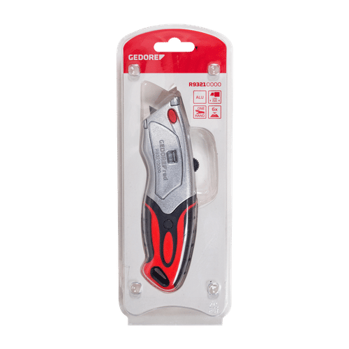 GEDORE RED HEAVY DUTY 6 BLADES UTILITY KNIFE  