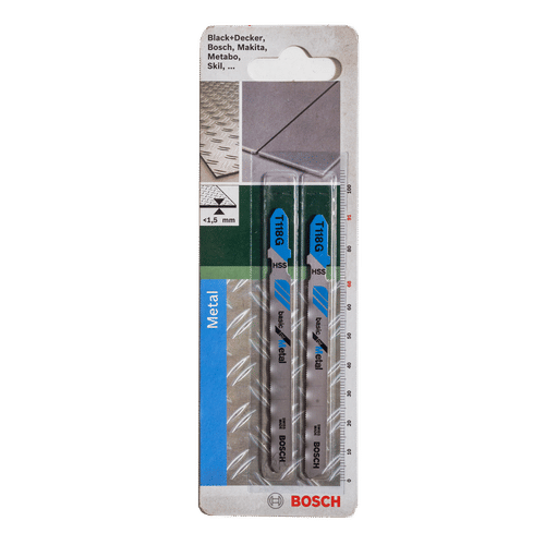 BOSCH METAL GENERAL 1.5mm JIGSAW BLADE