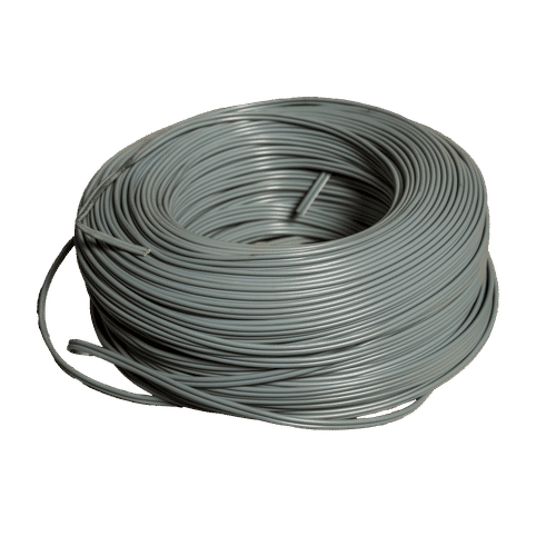 GREY BC 0.5mm TWIN FIG 8 CABLE