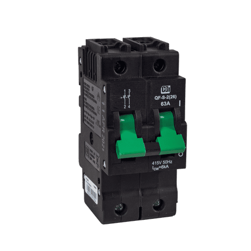 CBI QA-S-2(26) 2 POLE 63a ISOLATOR