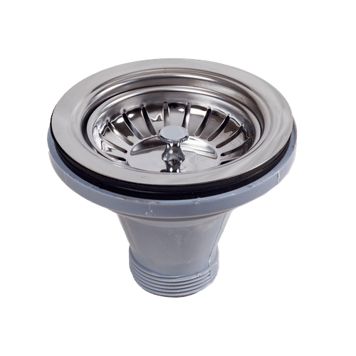 COLLIERS GREY 90mm BASKET STRAINER SINK WASTE