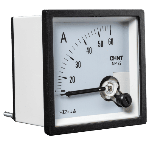 CHINT NP72 DIRECT READ 72x72mm 0-60a AMMETER