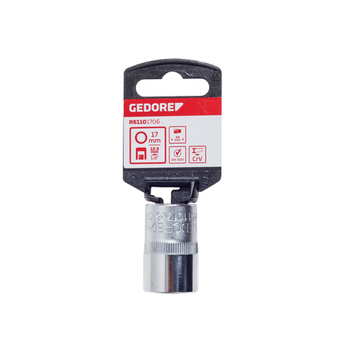 GEDORE RED ½" DRIVE 17mm BI-HEX SOCKET