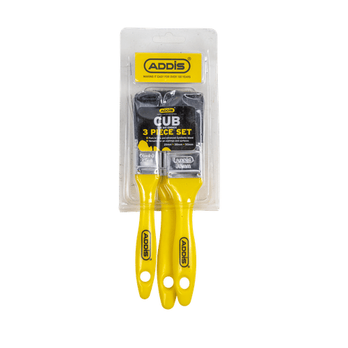 ADDIS CUB 3 PIECE 25mm PAINT BRUSH SET