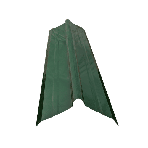TREGERS TRAFFIC GREEN 0.4mm x 0.6m IBR TOP RIDGE