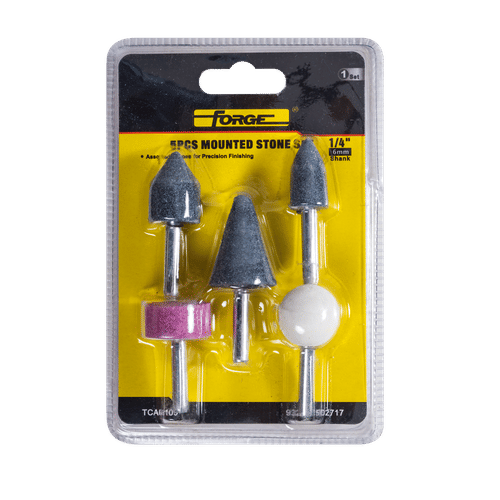 FORGE MOUNTED STONE 5 PIECE DRILL BIT SET