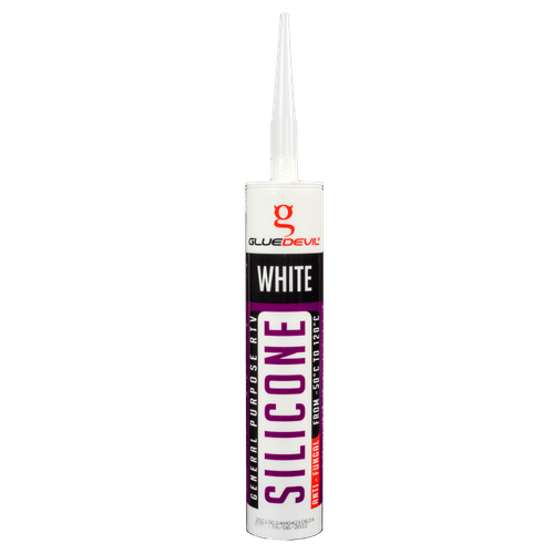 GLUEDEVIL GD7 WHITE 260ml SILICONE SEALANT