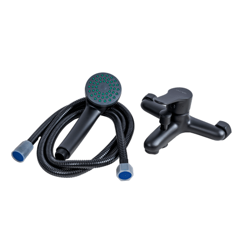 TRIUMPH BLACK SHOWER RAIL SET 