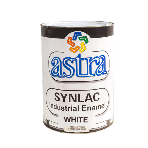 ASTRA SYNLAC INDUSTRIAL ENAMEL WHITE 5Lt PAINT