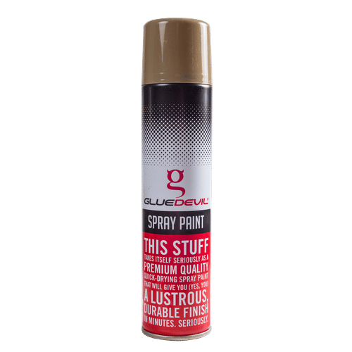 GLUEDEVIL BEIGE 300ml SPRAY PAINT