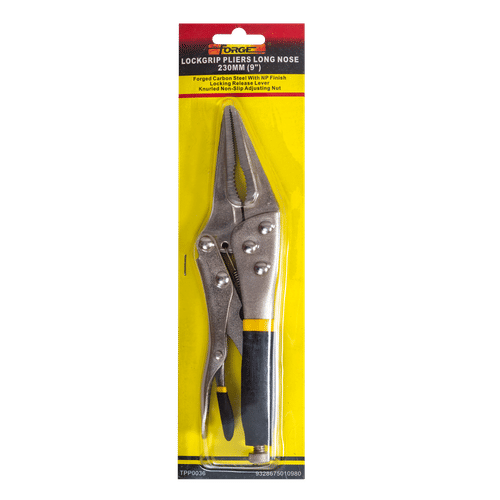 FORGE LOCKGRIP 230mm LONG NOSE PLIERS