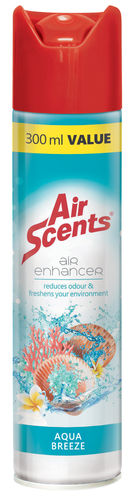 AIR SCENTS EXTRA VALUE AQUA BREEZE 300ml AIR ENHANCER