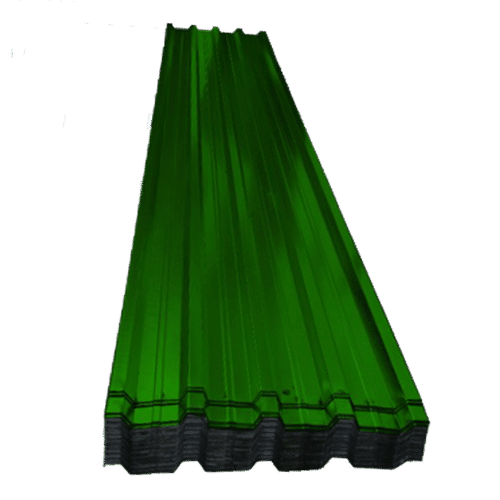 IBR 0.3mmX3.6mm TRAFFIC GREEN ROOF SHEET