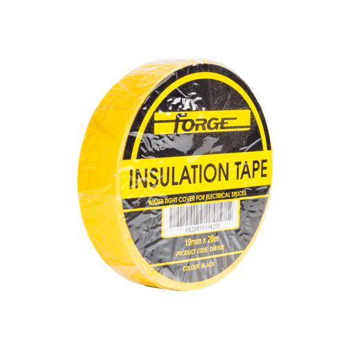 FORGE YELLOW 19mm x 20m INSULATION TAPE