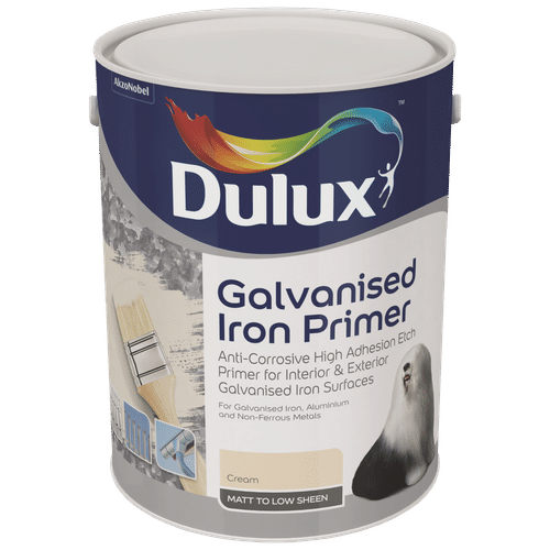 DULUX 5Lt GALVANISED IRON PRIMER