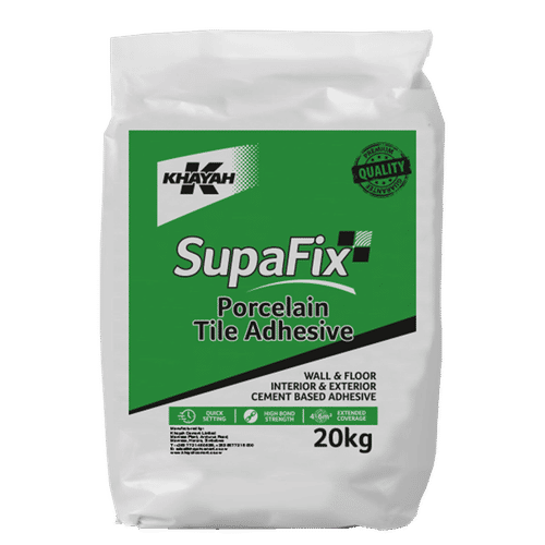 KHAYAH SUPAFIX PORCELAIN 20kg TILE ADHESIVE