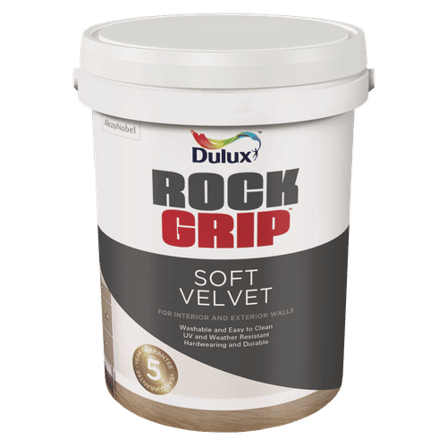 DULUX WASHABLE INTERIOR/EXTERIOR PVA SOFT VELVET WHITE 20Lt PAINT