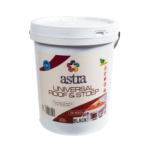 ASTRA PVA ROOF & STOEP BLACK 20Lt ROOF PAINT