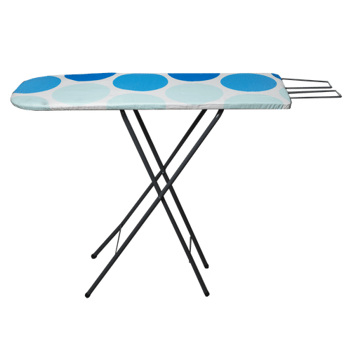 RETRACTALINE 92x30cm COMPACT IRONING BOARD WITH WOODEN SURFACE 