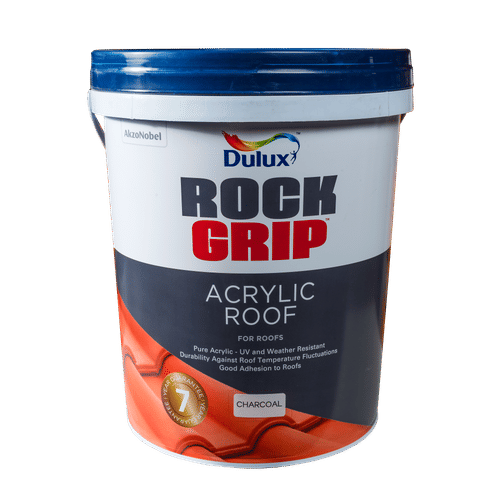 DULUX ROCKGRIP ACRYLIC CHARCOAL 20Lt ROOF PAINT