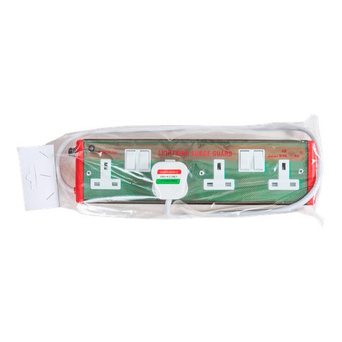 MUKONITRONICS ECONOMY 4way 13a SURGE PROTECTOR