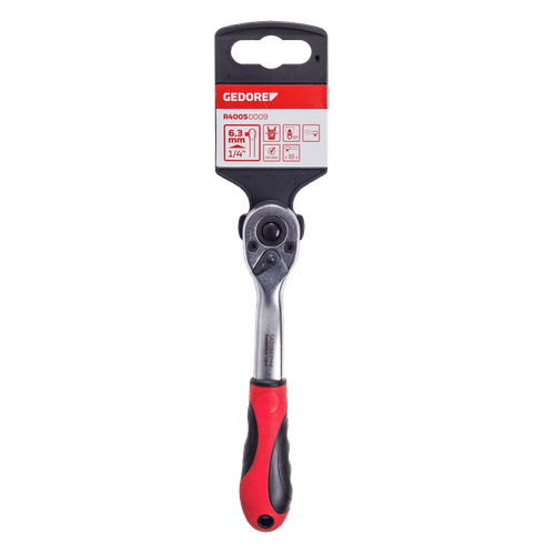 GEDORE RED 2C HANDLE ¼" DRIVE REVERSIBLE RATCHET