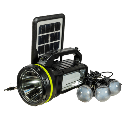GDLITE SOLAR SPOTLIGHT KIT + RADIO