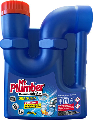 MR PLUMBER DRAIN UNBLOCKING GRANULES